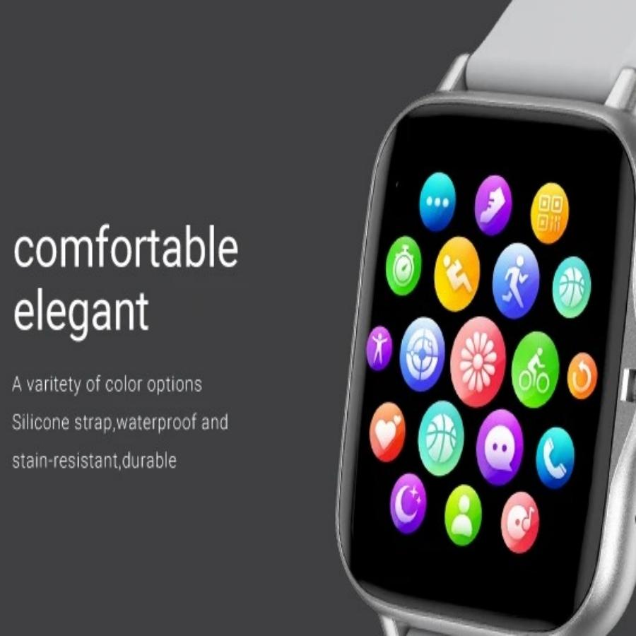 Orologio Intelligente Multi-Funzione Messaggio Riproduzione Musicale Quadrante Chiamata Touch Screen Smartwatch Per Donne Uomini Orologi Sportivi Per Android IOS