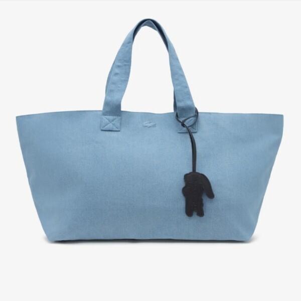 

Lacoste Summer Pack Xl Cotton Tote Bag Top Zipper Cw Nu5241056gq48