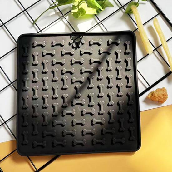 Pet Slow Food Mat for Dogs And Cats Soft Silicone Bowl
