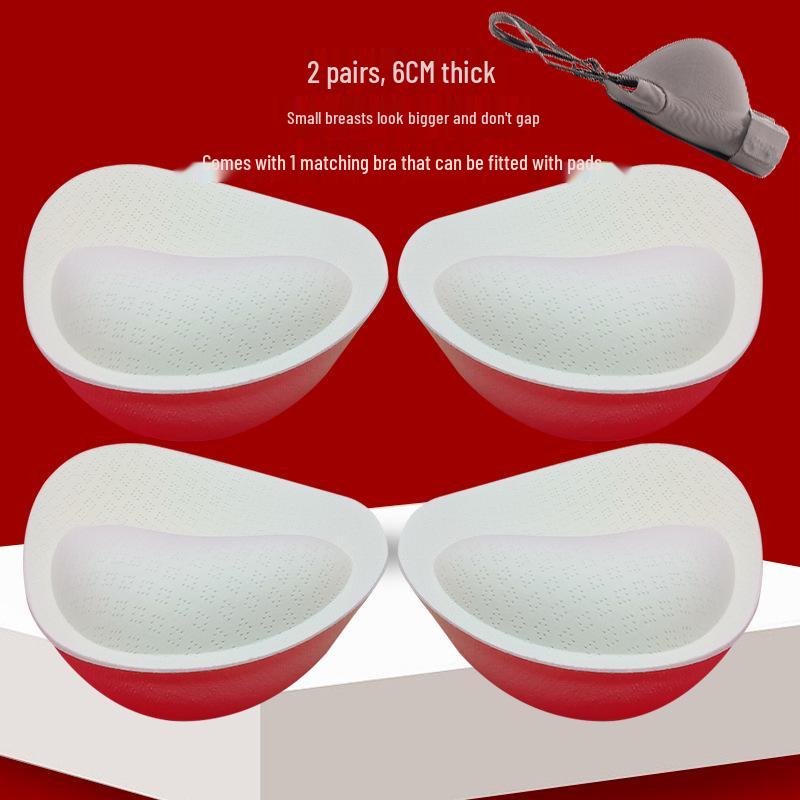 Super Dicke 10cm Brustpolster: Brustvergrößerung und Halt mit extra dicken Einlagen für Dessous und Sport-BHs.
