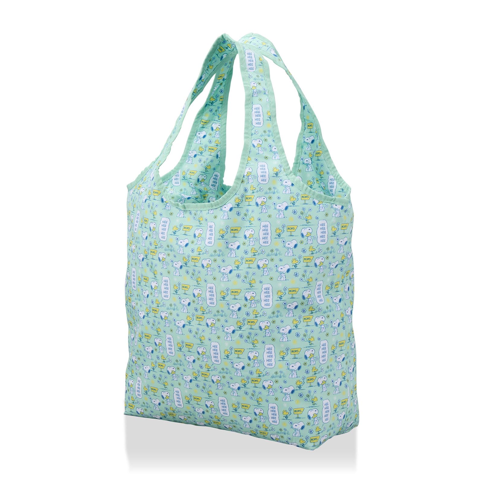 

Sifre Foldable Insulated Eco Shopping PEANUTS Mint Flower Bag, & Snoopy, Women s, PN171,