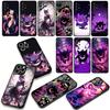 P-Pikachus GO P-Pokemons Gengar Phone Cover for Apple iPhone 16 15 14 Plus 13 12 Mini 17 Pro Max + ProMax 16E Air Case