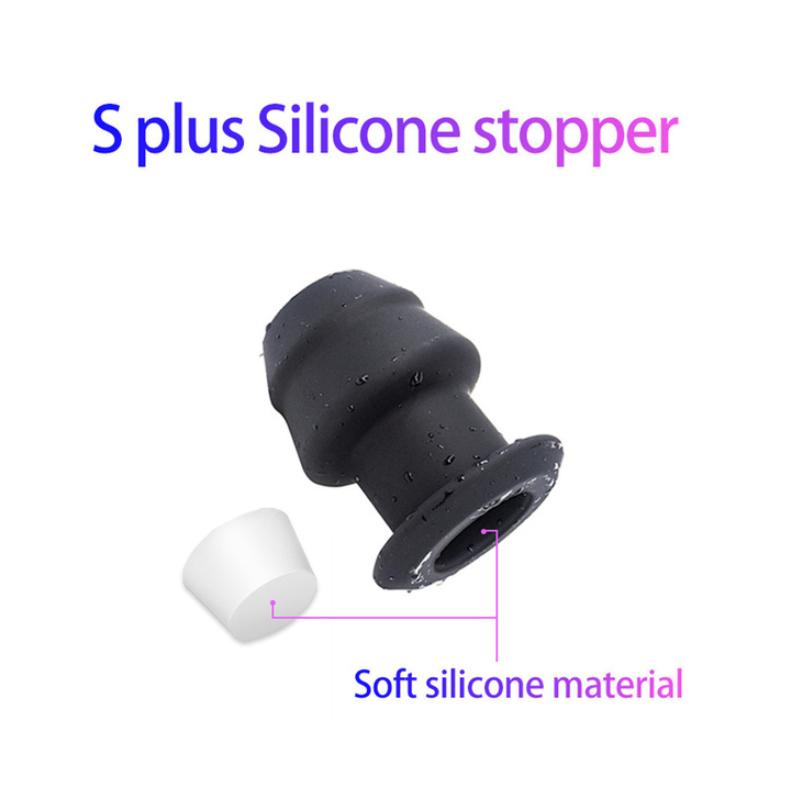 Super Huge Hollow Buttplug Butt Plug Speculum With Stopper Anal Shower Head Sex Toys For Couple Woman Sex Gay Huge Anal