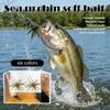 2Pcs Floating Sea Urchin Fishing Lures | Tear-Resistant TPR Construction | 6cm Size | Ideal for Mandarin Fish & All Game Fish