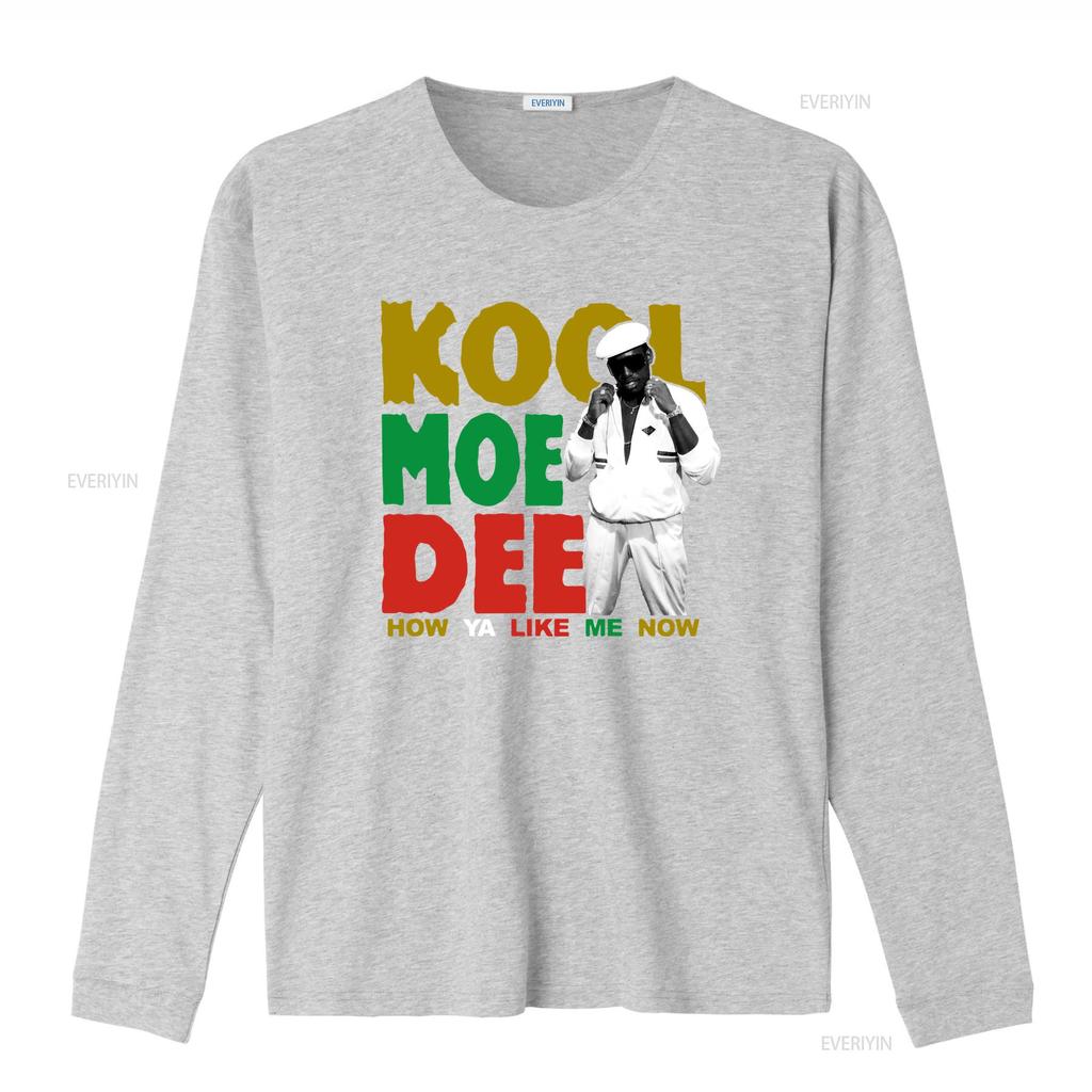 KOOL MOE DEE How Ya Like Me Now T shirt NEW LARGE ONLY vintage Washed Breathable streetwear Casual graphic designer clothes