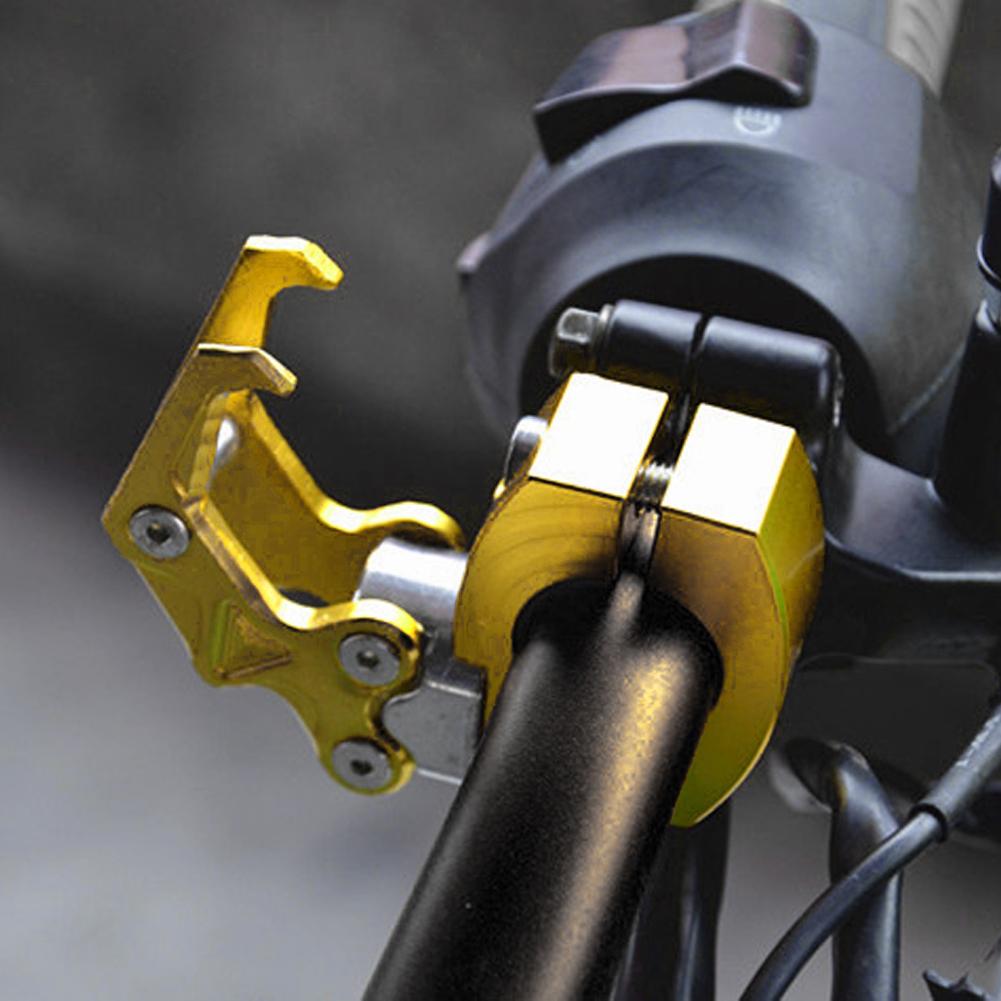 Motorcycle Handlebar Storage Hook Scooter Luggage Bag Hanger Helmet Claw Hook Storage Bag Holder Aluminum Alloy Easy To Install