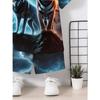 Lightning Tiger and Fierce Wolf 3D Printed Design | New Boys' Fashion Round Neck Short Sleeve Top+Casual Short Sleeve Shorts Set