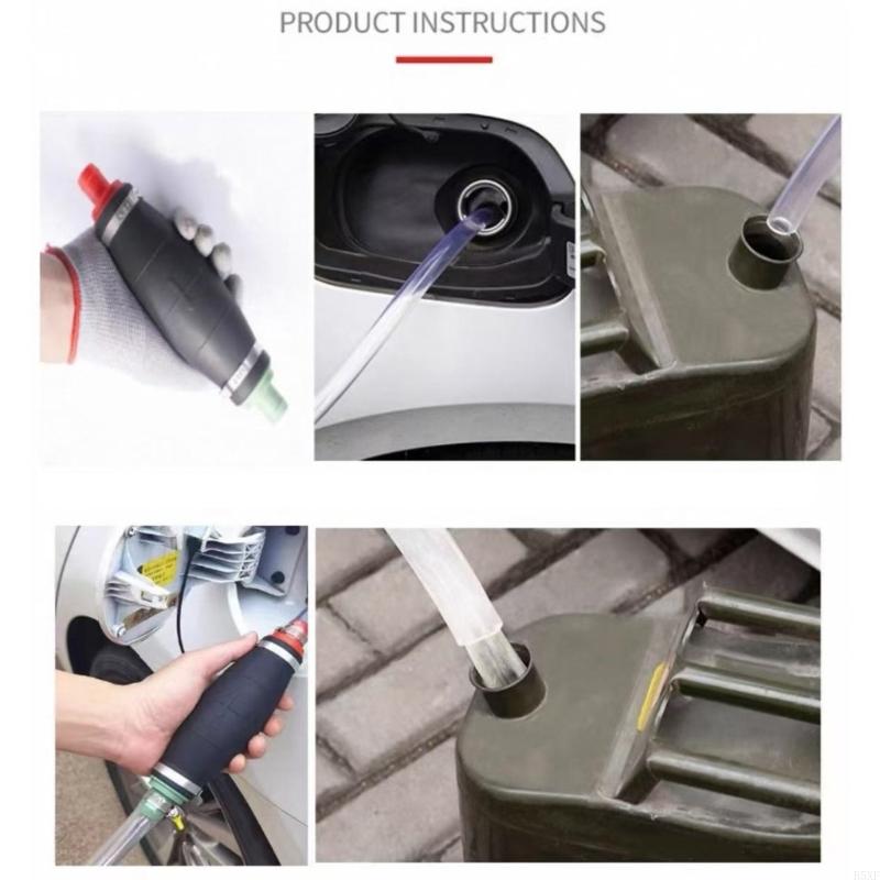 2025 New Manual Oil Portable Emergency Siphon Hand Oil for Water Oil