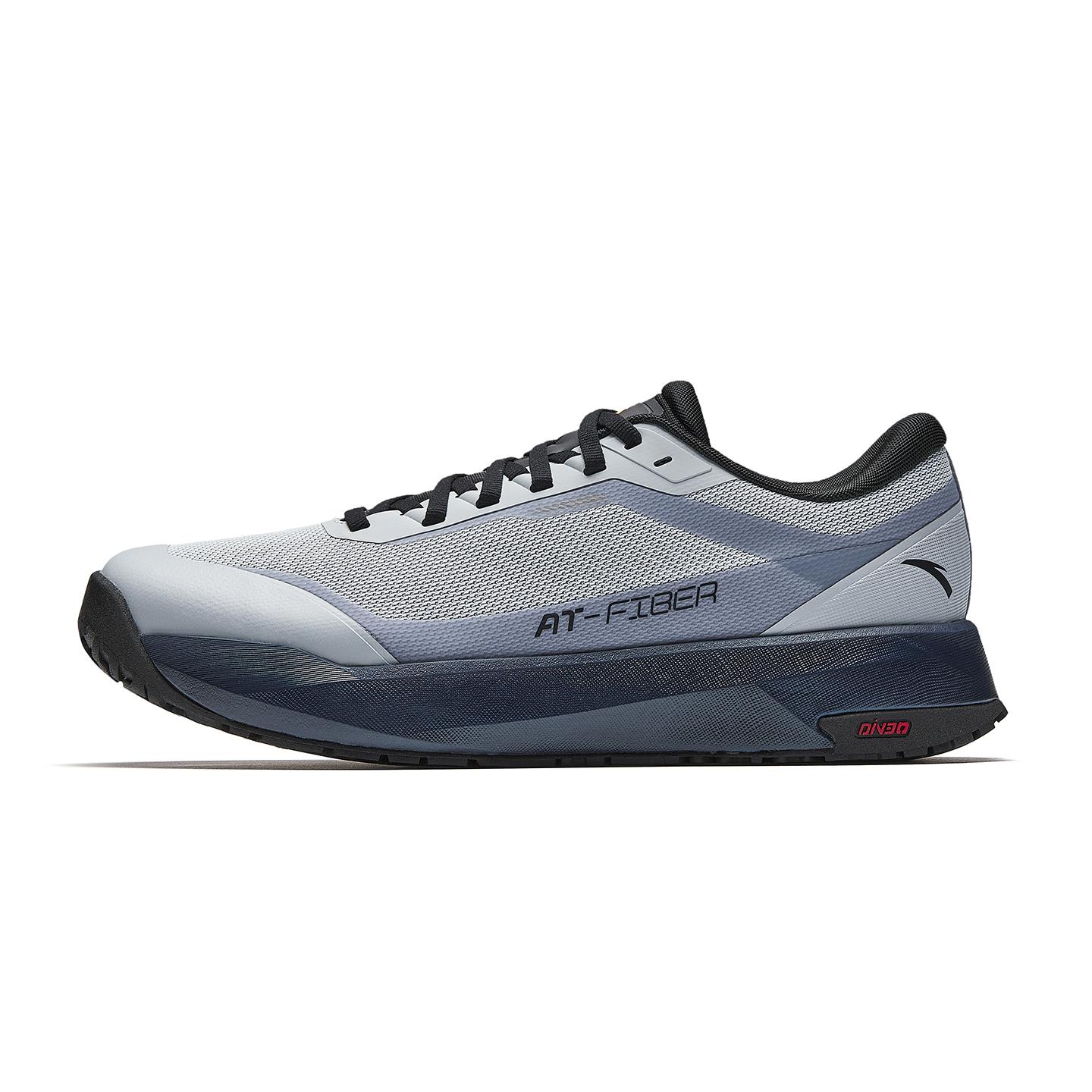 Anta Fengyu Jiancheng Men Low Top Running Shoes Grey Black 912615556-6 41