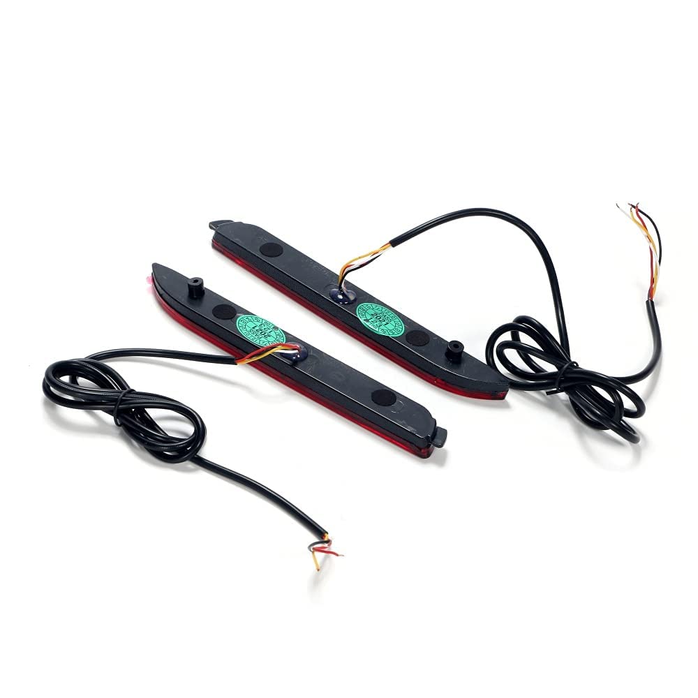 one+lifestyle Toyota LED Reflector Sequential Turn Signal Flowing Turn Signal Rear Bumper Light 20