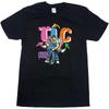 TLC T Shirt Kicking Group Band Logo New Official Unisex Black