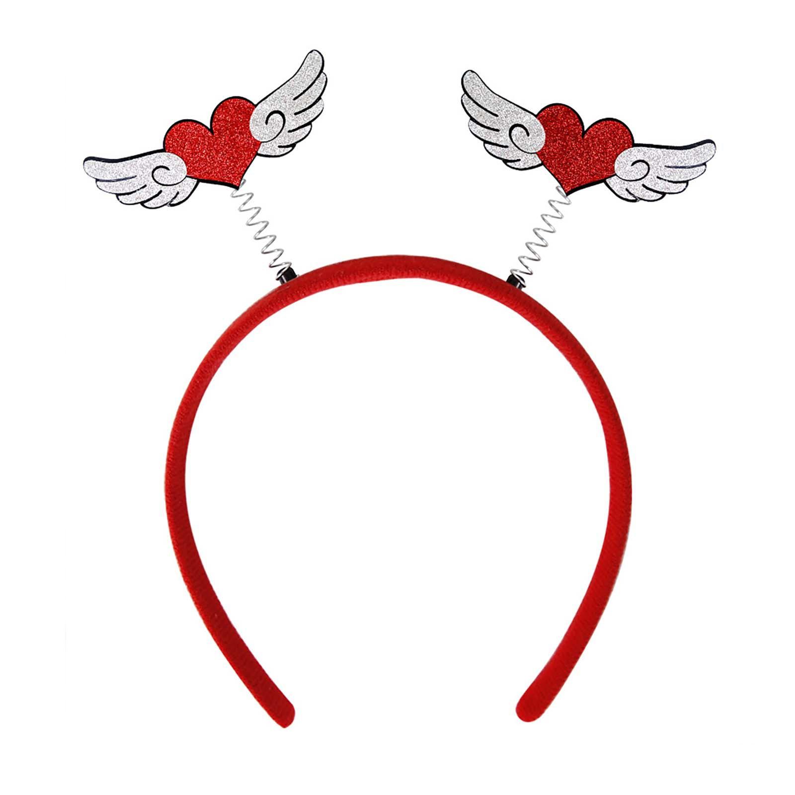 

Украшения на День святого Валентина Повязки на голову Свадебные вечеринки Танцы Наряды Повязки на голову Реквизит для фотосессий на вечеринках для одиноких людей