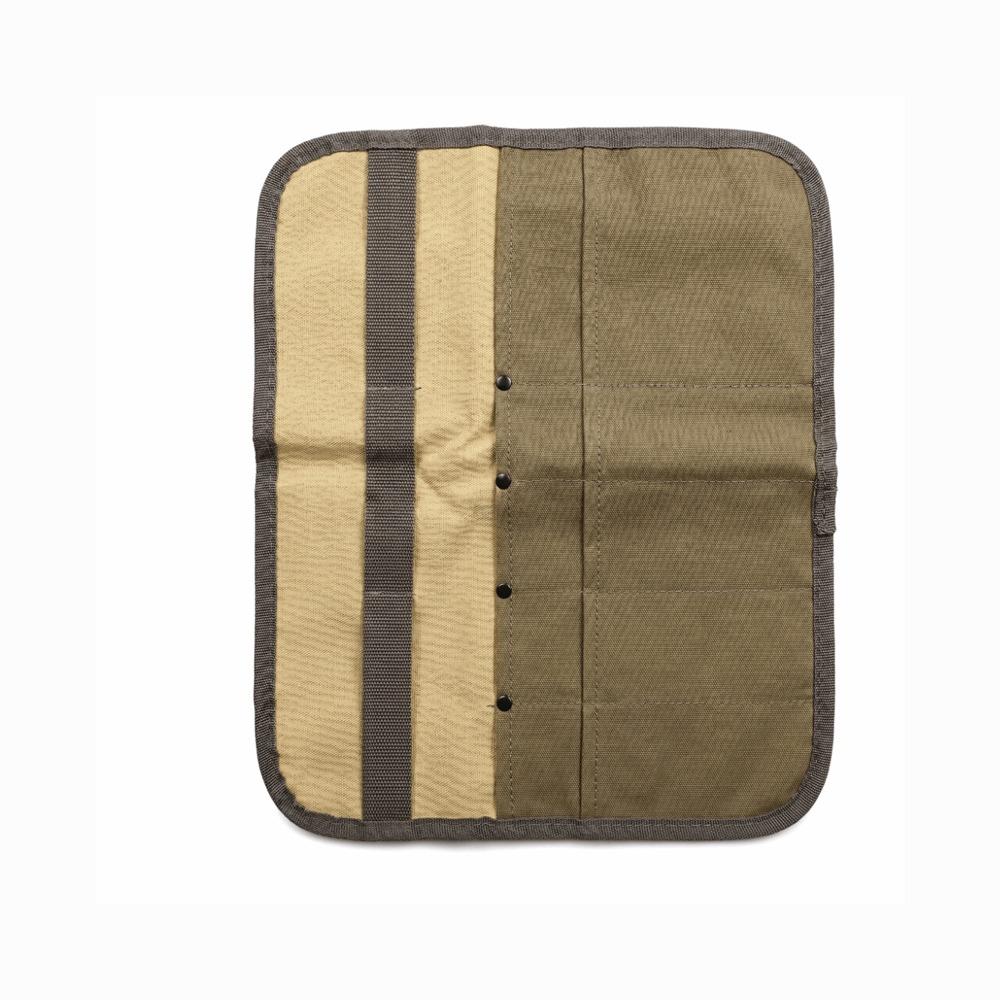 Portable Camping Organizer Bag Khaki Cookware Pouch Utensil Carry Bag  Camping Picnic