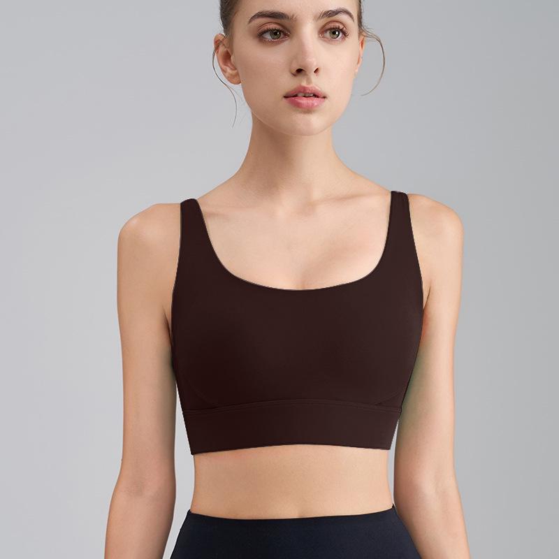 

Женский спортивный бюстгальтер с высокой поддержкой — красивый дизайн спины для бега, фитнеса и йоги M
