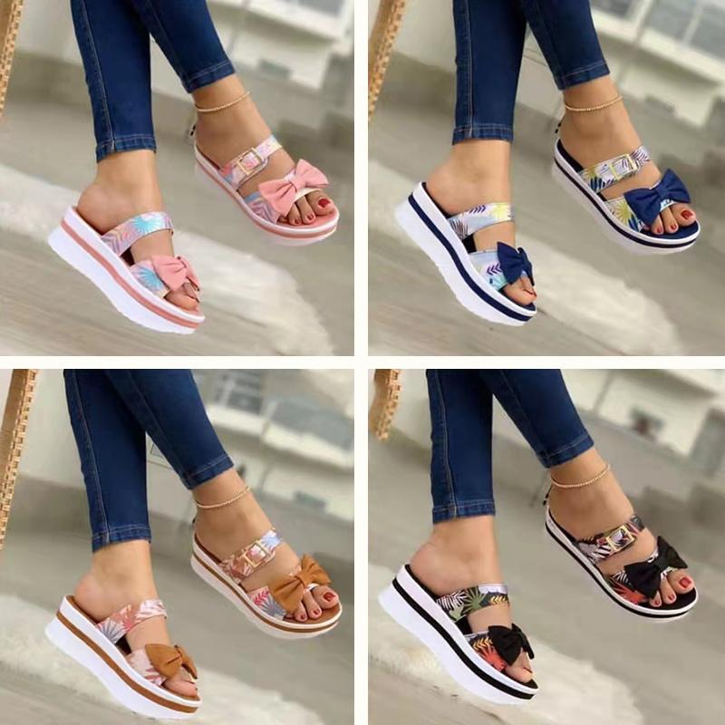 Summer Fashion Sandals Women Shoes Peep Toe Women 'S Shoes Soft Shoes Women Retro Wedge Sandals Indoor Outdoor Plus Size Shoes