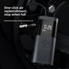 Arrancador de coche con compresor de aire portátil 12V batería de emergencia multifuncional