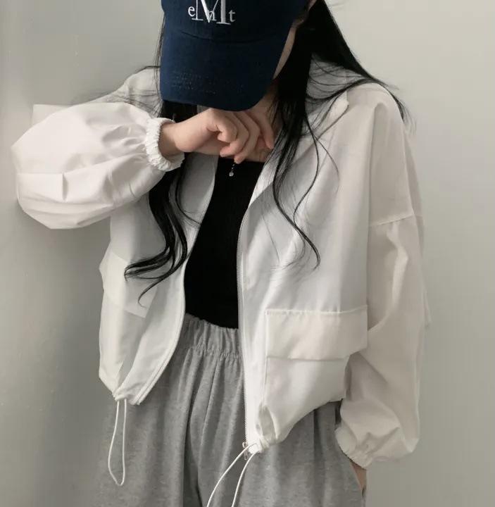2026 Spring/Autumn Retro Drawstring Workwear Baseball Jacket