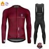 GOBIK Thermal Long Sleeve Cycling Jersey Men Winter Warm Road Bike Wear