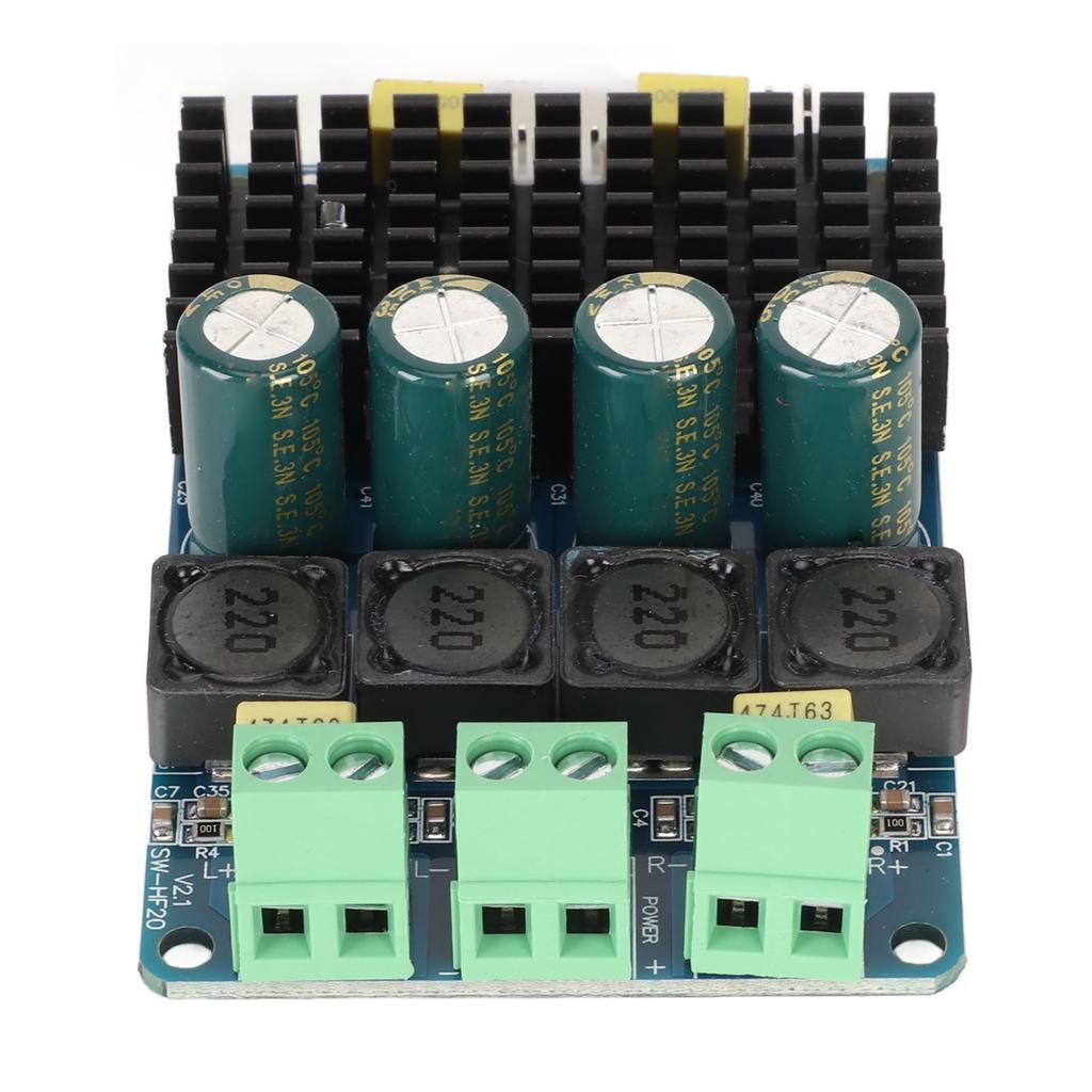 TDA7498 Leistungsverstärkerplatine 100W und 100W DC 8V bis 32V PCB Zweikanal-Stereo-Leistungsverstärkermodul
