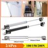 12Inch Copper Force Cabinet Door Lift Support Gas Strut Hydraulic Spring Hinge Kitchen Cupboard Hinge Furniture Hardware 2/4Pcs