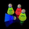 4x Nylon Shuttlecock Badminton Birdies Lighting Badminton Balls Outdoor Training