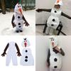 Enchanting Frozen Snowman Olaf Cosplay Costume For Kids Halloween Fancy Dress Up