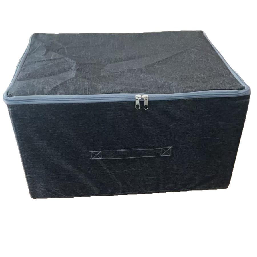 Foldable Cationic Storage Box with Compartments for Clothes, Wardrobe, or Socks - Includes Handle for Easy Sorting and Organizing