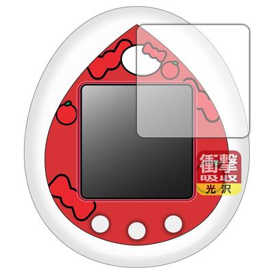 PDA Kobo Hello Kitty Tamagotchi Compatible Shock Absorbing [Glossy] Protective Film, Impact Resistant, Made In Japan