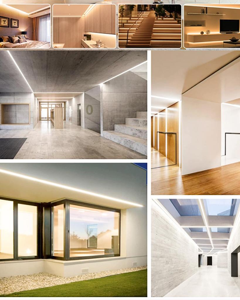 LED Strip Lights, USB 5V, 3000K, Neon Lights, High Brightness, Waterproof, Dimmable, Indirect Lighting