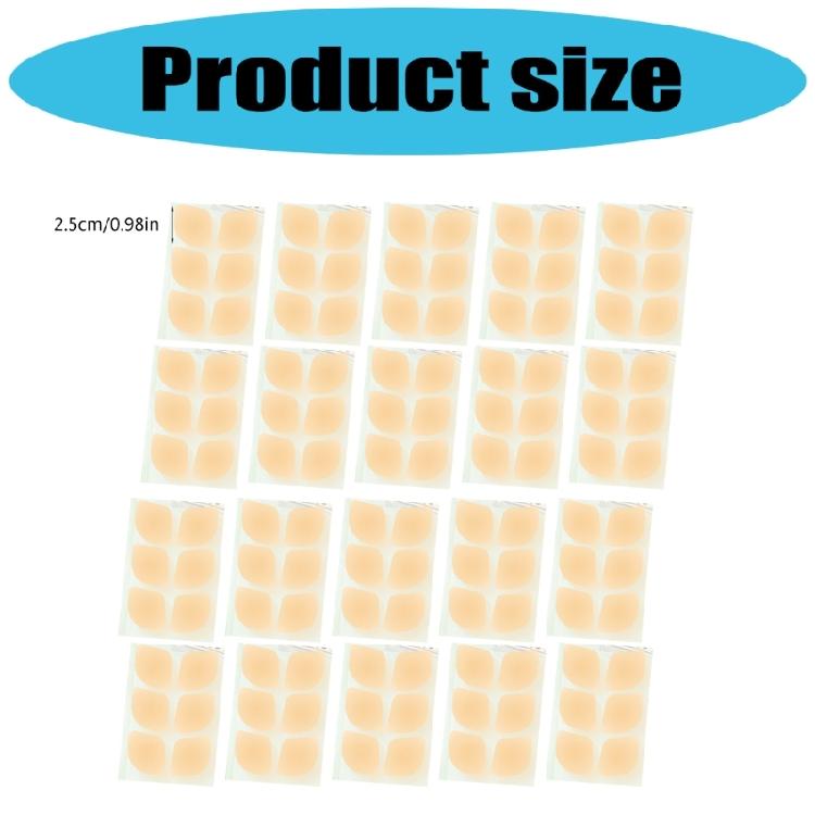 Cosmetic Ear Corrector Elf Ear Stickers Invisible Ear Stickers Ear Lobe Support Patches Silicone Ear Tape for Womens