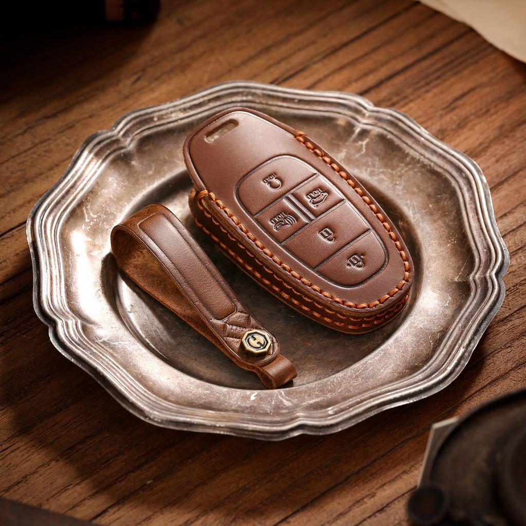 Husă de protecție din piele pentru cheile auto STARIA/SONATA