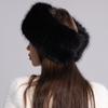 Autumn and Winter Imitation Fox Hair Thickened Fur Roofless Hat Thermal Ear Protection Hat Ring Headgear Headband Empty Top Hat