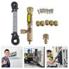 Multifuntional Tool Set Core Removal Tool Valves Core Remover Brass Texture for Repairing Household Cooling Systems
