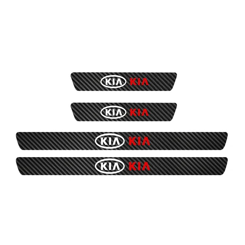 ABCDFV1 Car Door Anti-scratch Threshold Sticker and Door Handle Bowl Protection Stickers For Kia Sportage Picanto Rio Ceed Cerato Soul