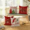 Christmas decoration Pillowcase Merry Christmas New Year Gift Santa Claus Christmas Tree Pillow Cover Home Sofa Cushion Cover