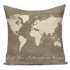 Polyester Black White Animals Horse Deer Bear Geometric Pillow Cover Decorative Sofa Home Cushion Cover For Living Room