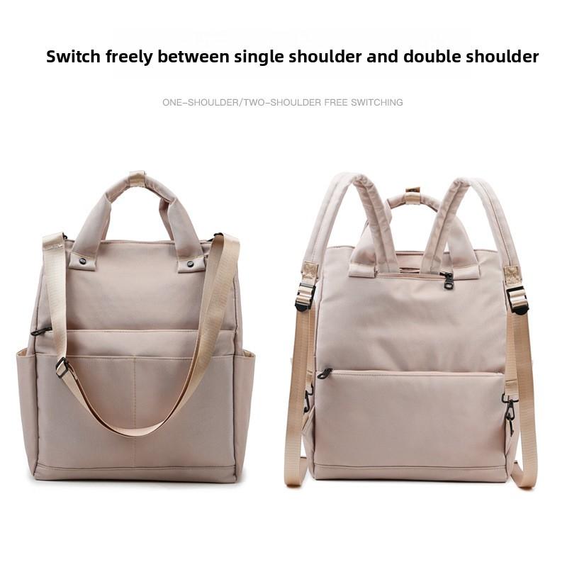 Mommy Bag, Handheld, Fashionable, Convenient, Large Capacity, Dual-shoulder, Dry and Wet Separation, Scratch-resistant, Wear-resistant, Waterproof