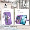 For Honor Magic8 Lite 5G/X9d 5G/X70 5G Zipper Wallet Case with Strap Flower Imprint PU Leather Phone Cover