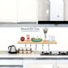 Creative High Temperature Countertop Cabinet Home Decoration Mural Wall decals Wall Sticker