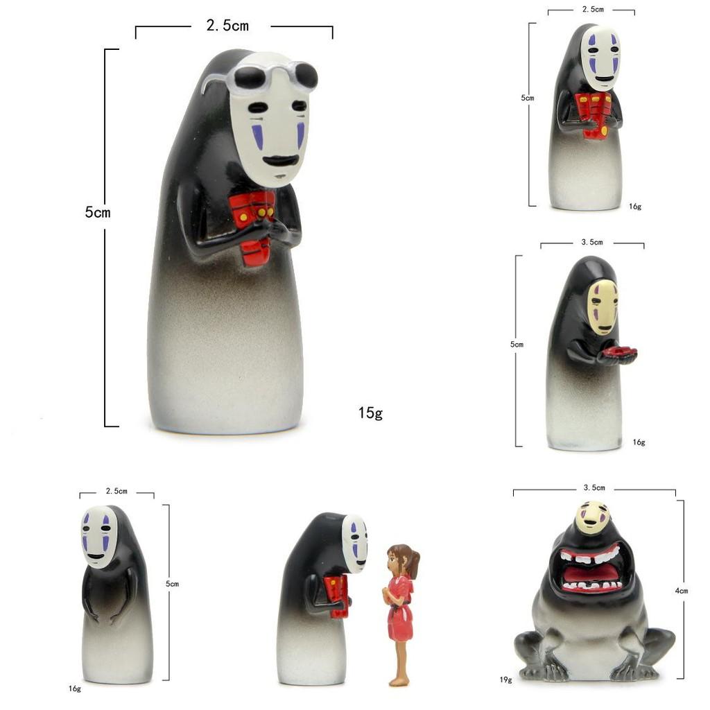 Ogino Away Spirited Chihiro And No Face Man Resin Ornaments For Gift Display And