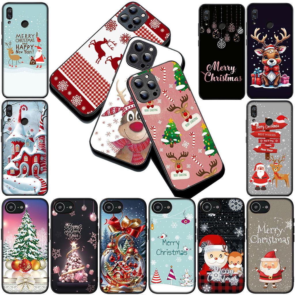 Santa Claus Merry ChristmasTree Deer Phone Cover Case for Xiaomi Redmi Note 12 11 10 Pro 10A 10C 12C 13C Note12 5G 4G Casing