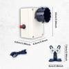 DIY Fishing Rod Winding Tool with Stand for Epoxy Drying