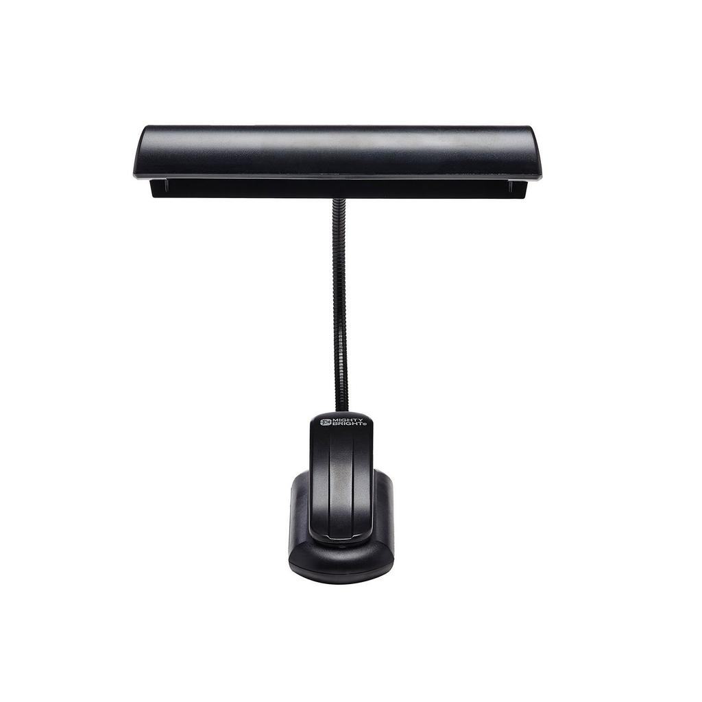 MIGHTY BRIGHT #54940 Encore Music Stand Light (Mighty Bright Music Stand Light, Compact and Lightweight, Ideal for 3-page Spreads, with Back Fins To