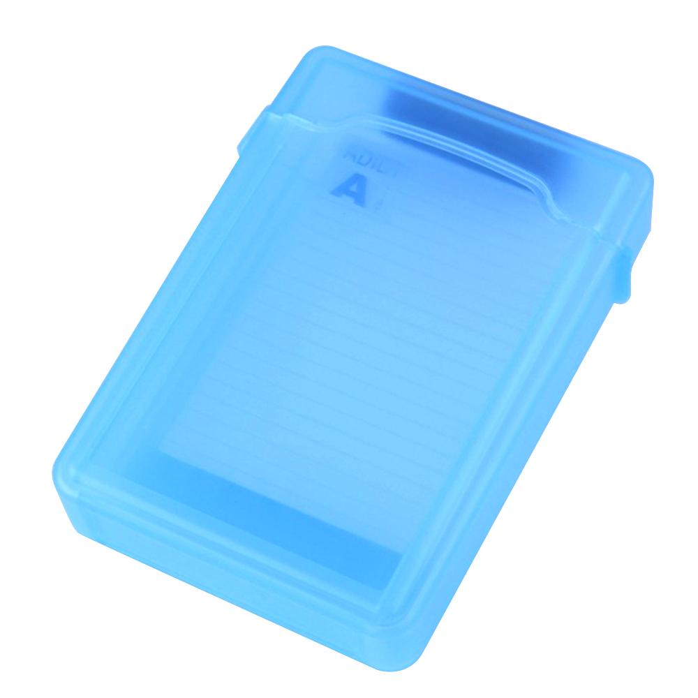 3.5 Inch HDD Protection Box Plastic Shell Hard Disk Case Bag Portable Shock-Proof Hard Disk Storage Box Accessories