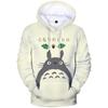 Hot Hoodies Sales Fashion Mens 3d Anime Totoro Printing Pullover Autumn Leisure Men Trendy Streetwear High Quality Sweatshirts