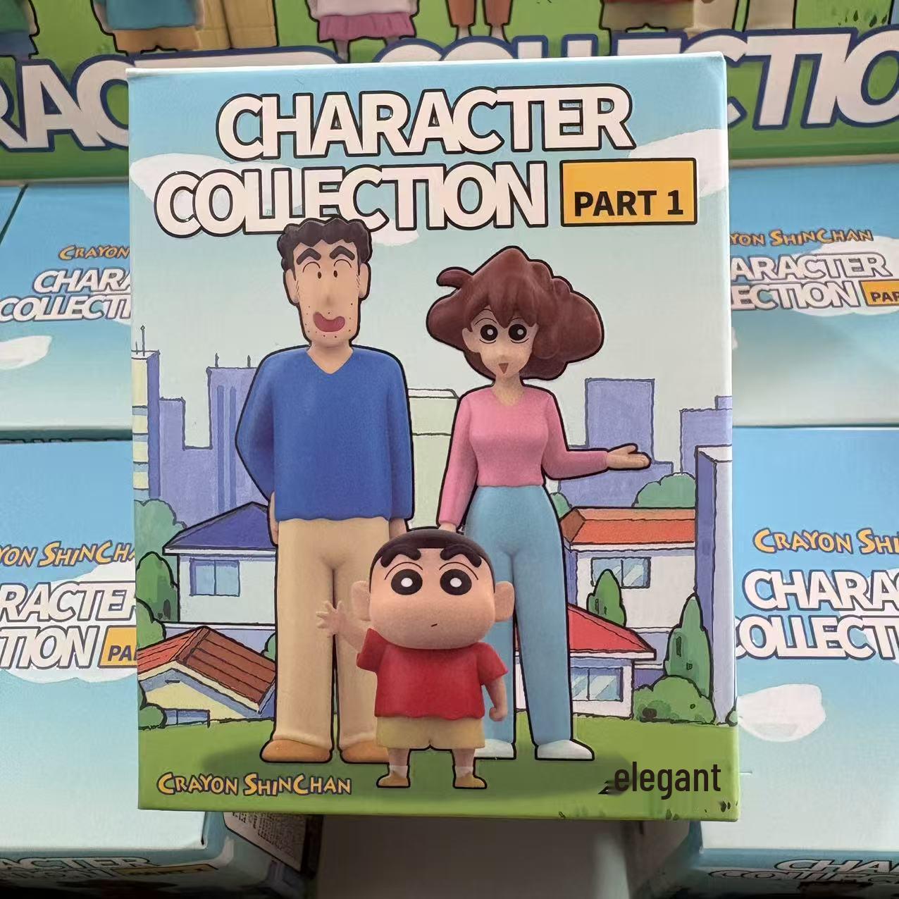 Crayon Shin-chan Series Blind Box: Cute Anime Figures for Desk