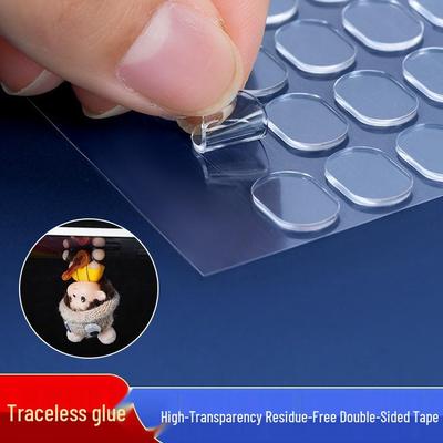Traceless Nano Adhesive Double-Sided Dot for Car Ornament Fixation