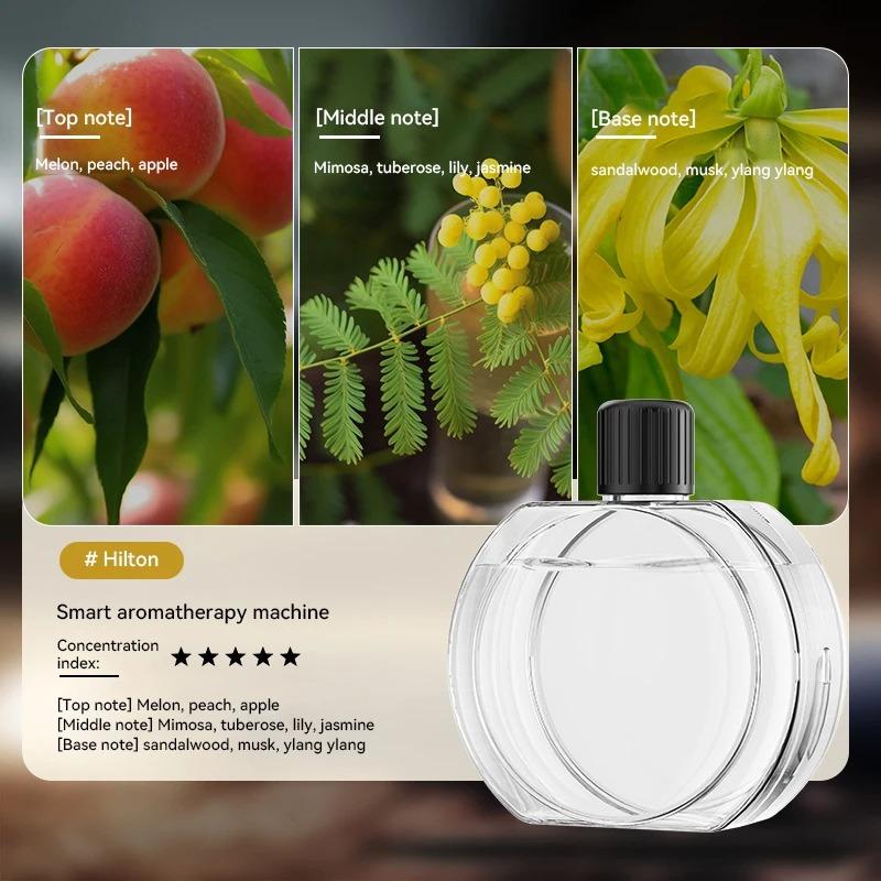 Aromatherapy Machine Desktop Air Purifying Diffuser Air Freshening Deodorizing Perfume Diffuser Air Purifier Hilton Lavender Oil