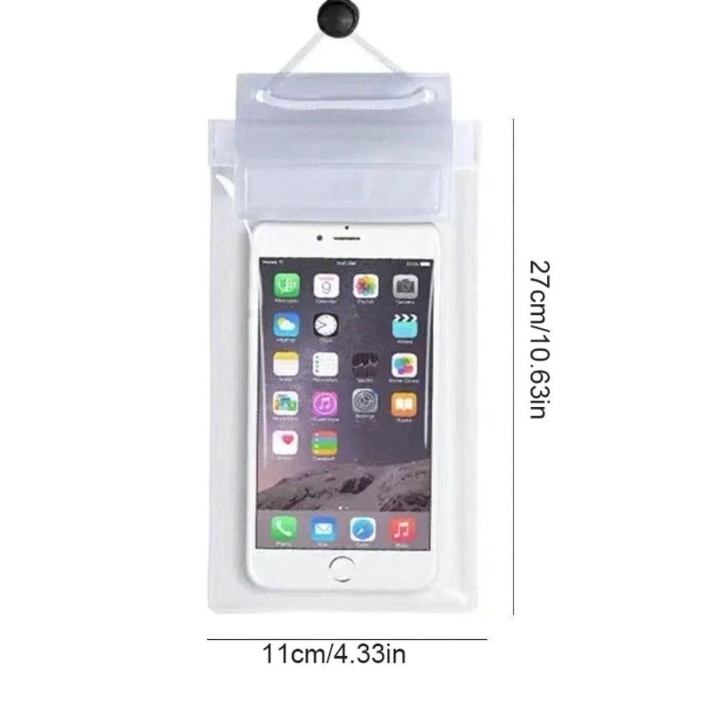 Thick Strap Waterproof Phone Case PVC Mobile Phone Pouch  Thailand Water Splashing Festival