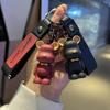 Nordic Bear Bow Tie Keychain Charm - Cute Gift for Customers